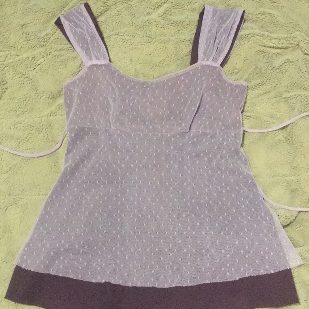 Vintage cap sleeve tank